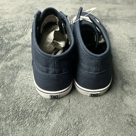 COPY - DC Bristol Mid Canvas Women's Casual Skate Shoe Blue Size 10 New - Picture 6 of 17
